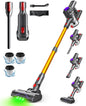 VACTechPro V15 Cordless Stick Vacuum Cleaner – 6-in-1, 35KPA Suction, Gold