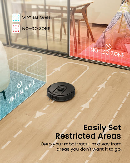 Vexilar Self-Emptying Robot Vacuum & Mop – 5000Pa Suction, 60-Day Hands-Free
